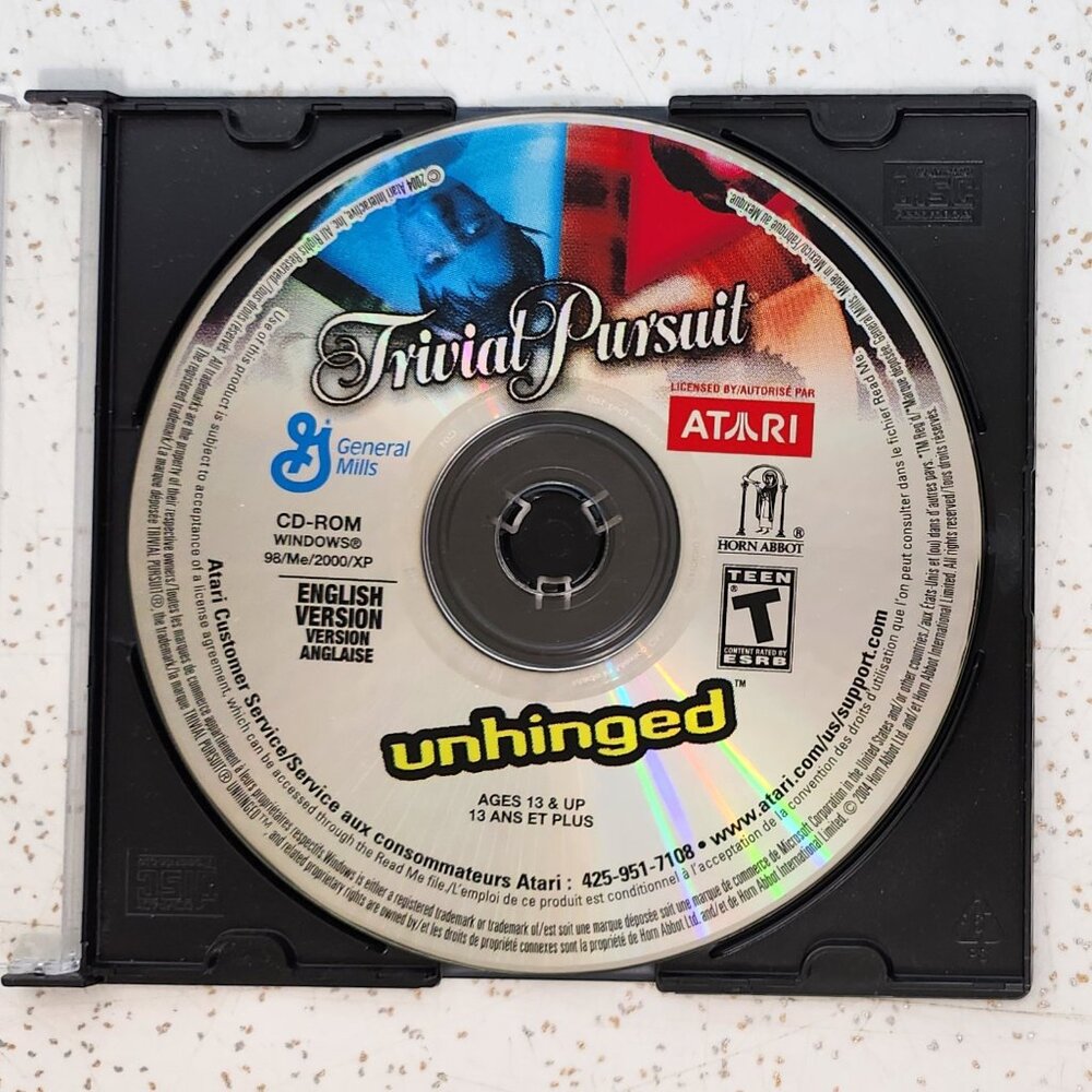 Trivial Pursuit Unhinged PC Game